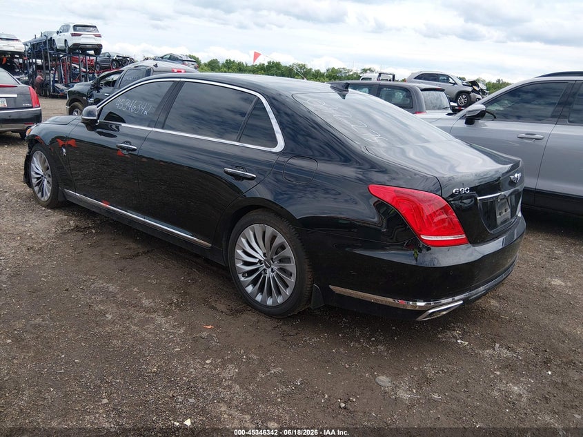 2017 GENESIS G90 auction photo 3