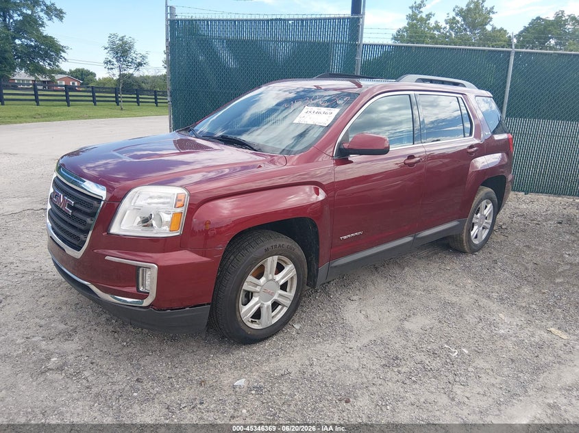 Vin: 2gkalnek6g6313627, lot: 45844317, gmc terrain sle-2 20162