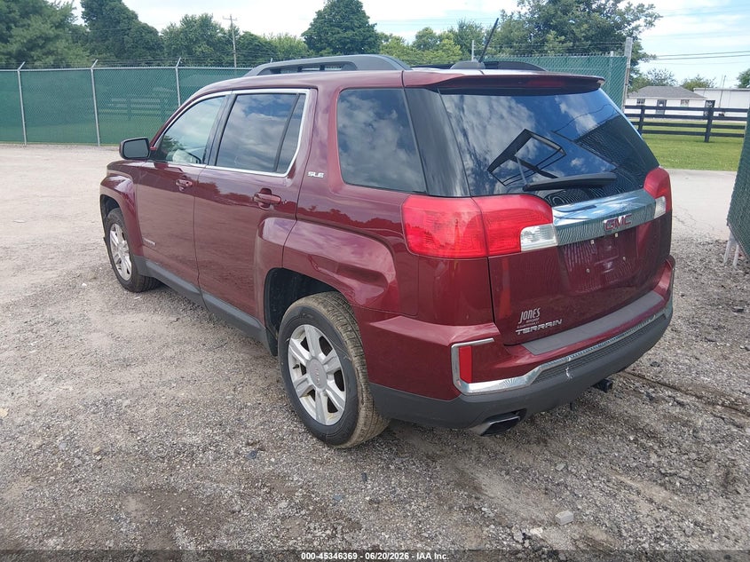 Vin: 2gkalnek6g6313627, lot: 45844317, gmc terrain sle-2 20163