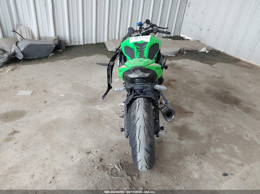 2025 Kawasaki Zx636 K VIN: JKBZXJJ14SA023381 Lot: 45346395