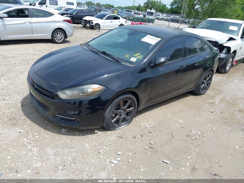 Vin: 1c3cdfbb6gd689858, lot: 45844346, dodge dart sxt 20162