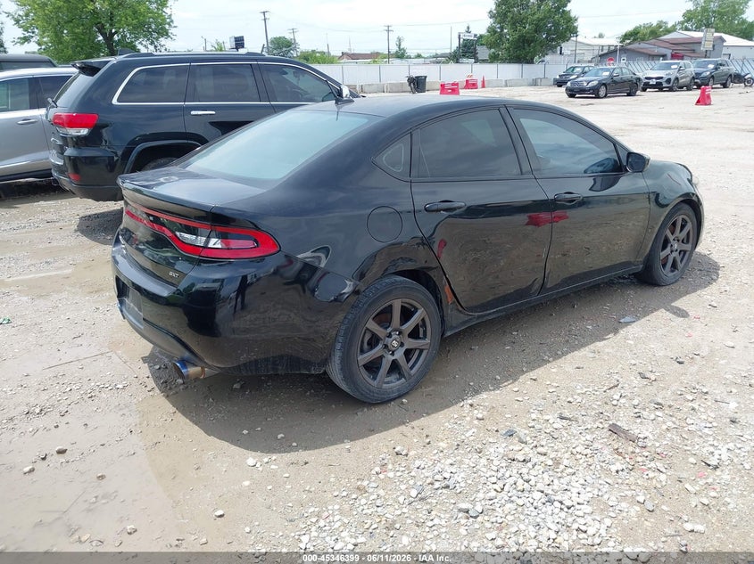 Vin: 1c3cdfbb6gd689858, lot: 45844346, dodge dart sxt 20164