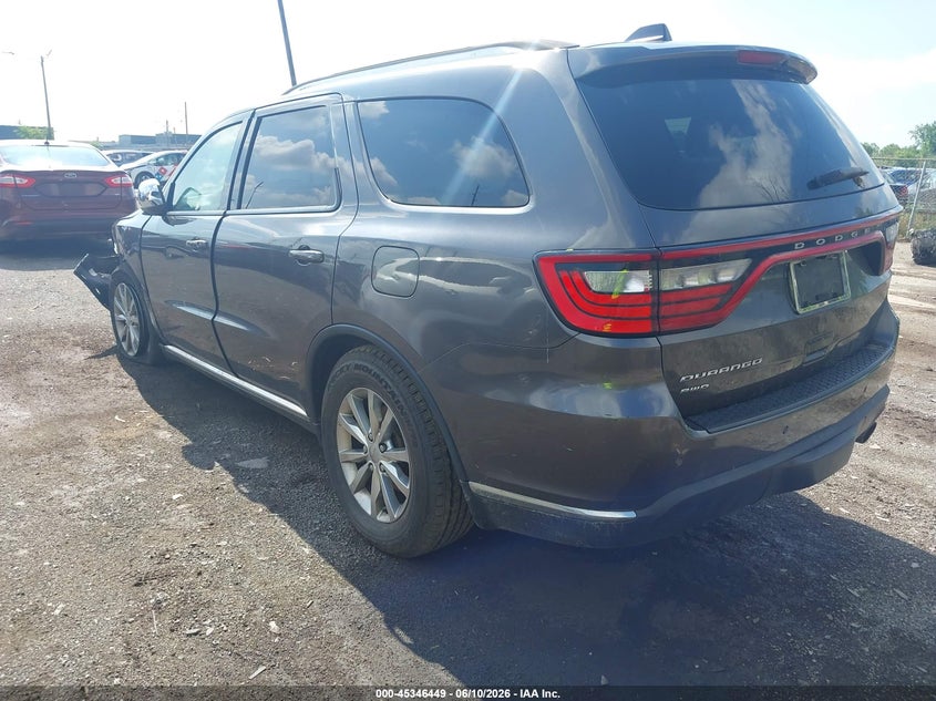 Vin: 1c4rdjag3hc854813, lot: 45844395, dodge durango sxt awd 20173