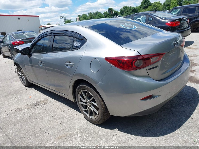 Vin: 3mzbm1u74fm168950, lot: 45844403, mazda mazda3 i sport 20153