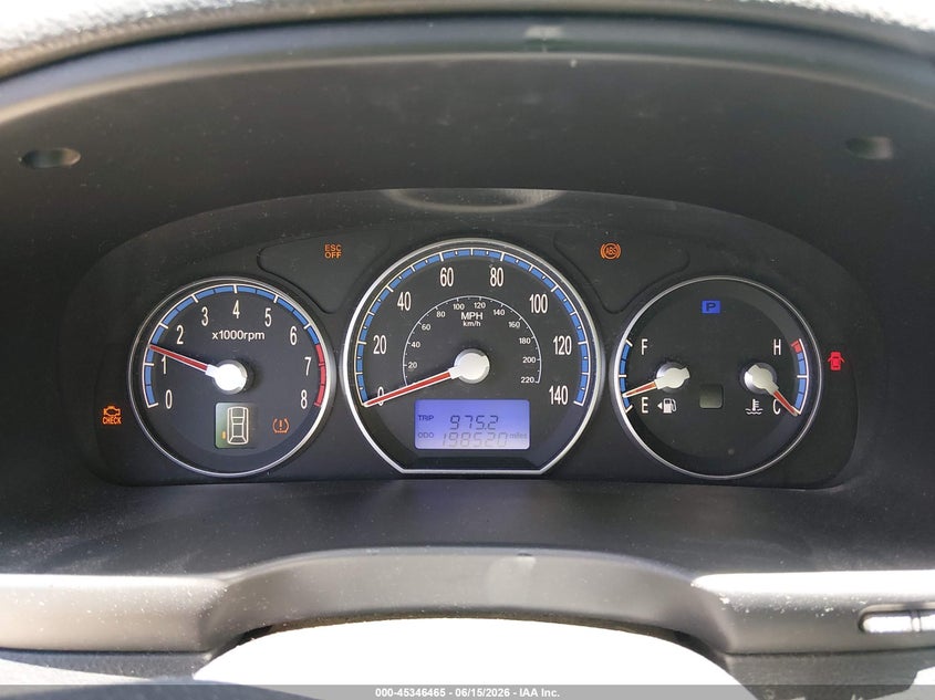 2008 HYUNDAI SANTA FE auction photo 7