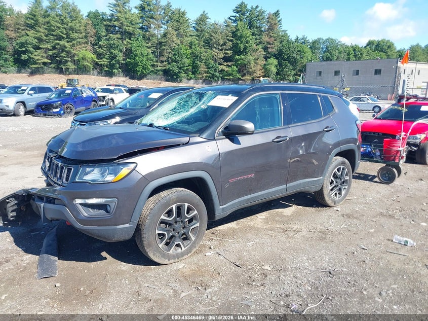 Vin: 3c4njddb7lt137806, lot: 45844416, jeep compass trailhawk 4x4 20202