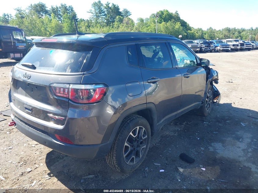 Vin: 3c4njddb7lt137806, lot: 45844416, jeep compass trailhawk 4x4 20204