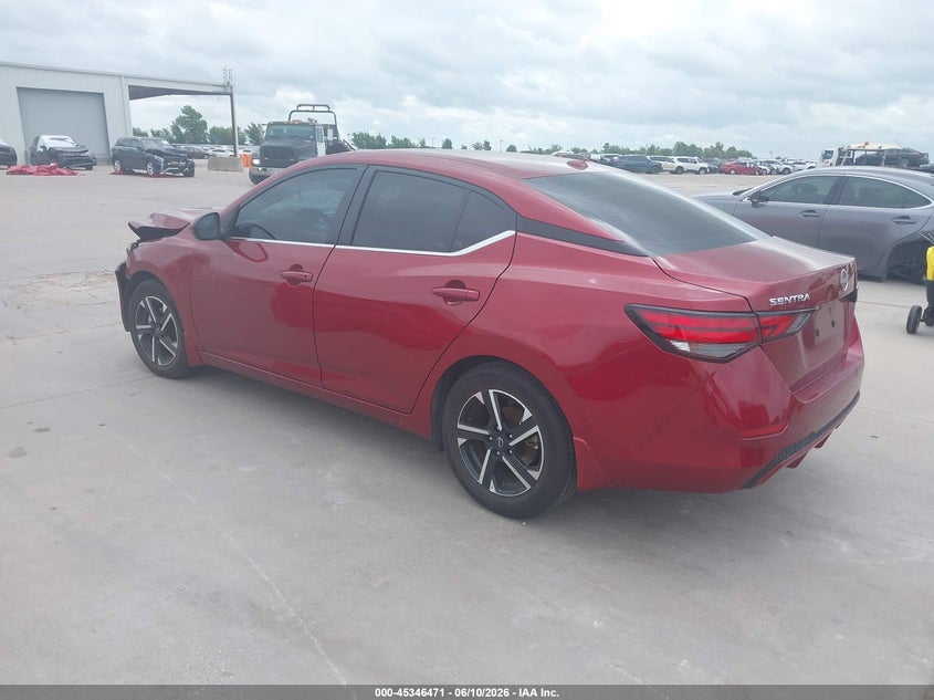 2025 NISSAN SENTRA auction photo 3