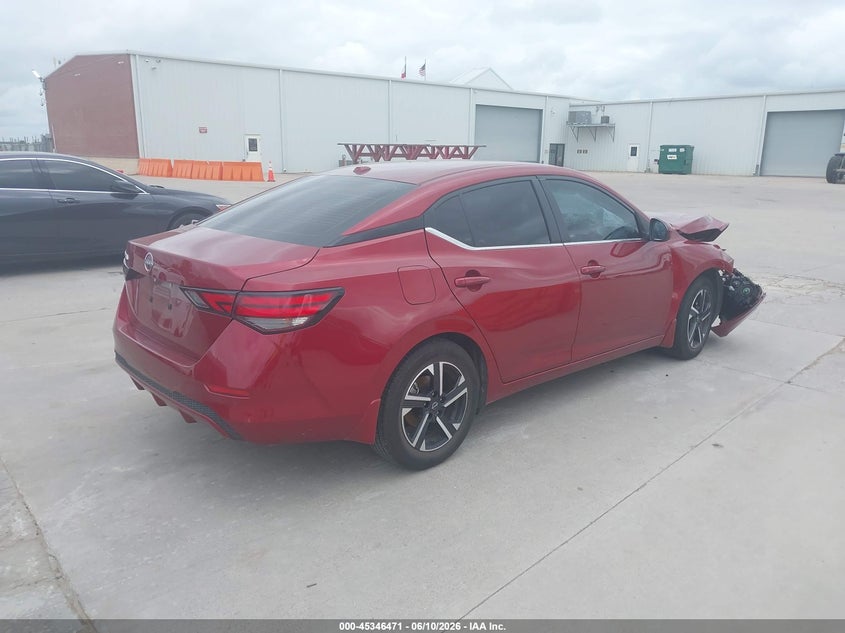 2025 NISSAN SENTRA auction photo 4