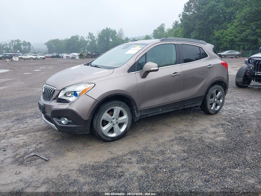 Vin: kl4cjgsb1eb785958, lot: 45844440, buick encore leather 20142