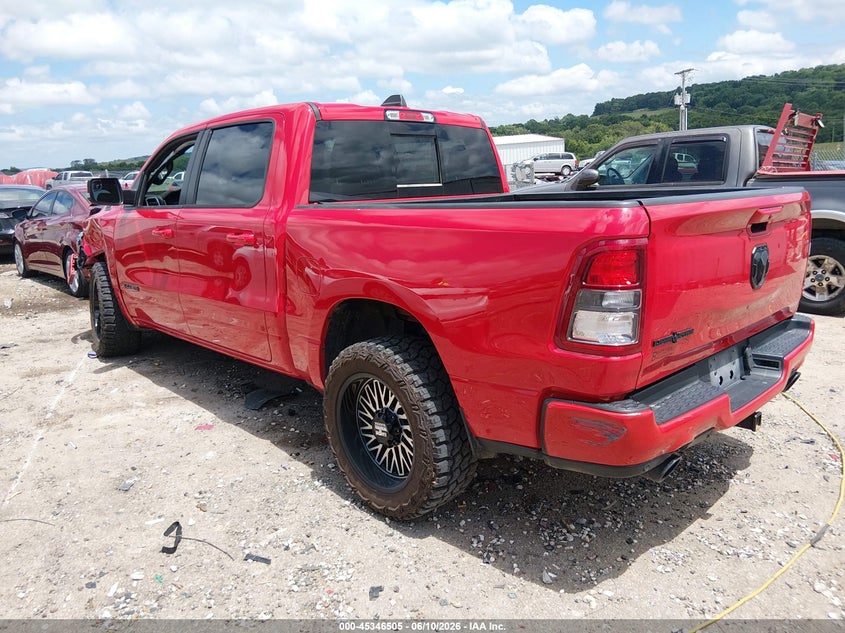 Vin: 1c6rreftxln321389, lot: 45844452, ram 1500 lone star  4x2 5'7 box 20203