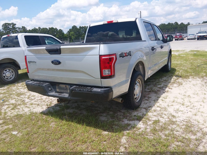 Vin: 1ftew1e81hkd49693, lot: 45844454, ford f-150 xl 20174