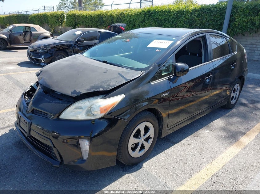 Vin: jtdkn3du1f0468191, lot: 45844470, toyota prius two 20152