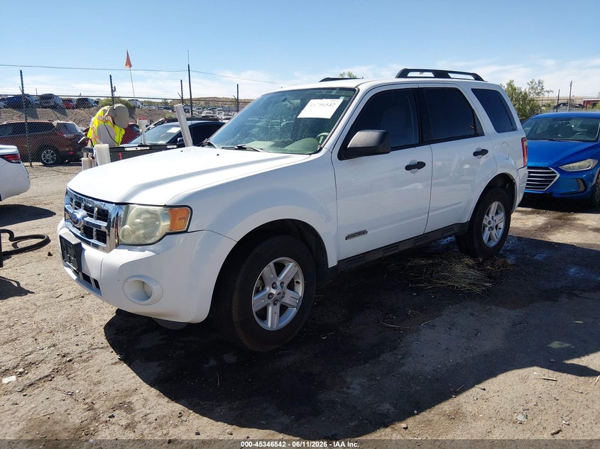 FORD ESCAPE HYBRID 2008 VIN 1FMCU49H58KB28151