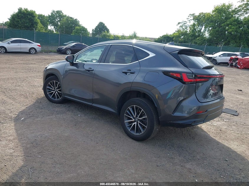 2025 LEXUS NX 350 auction photo 3