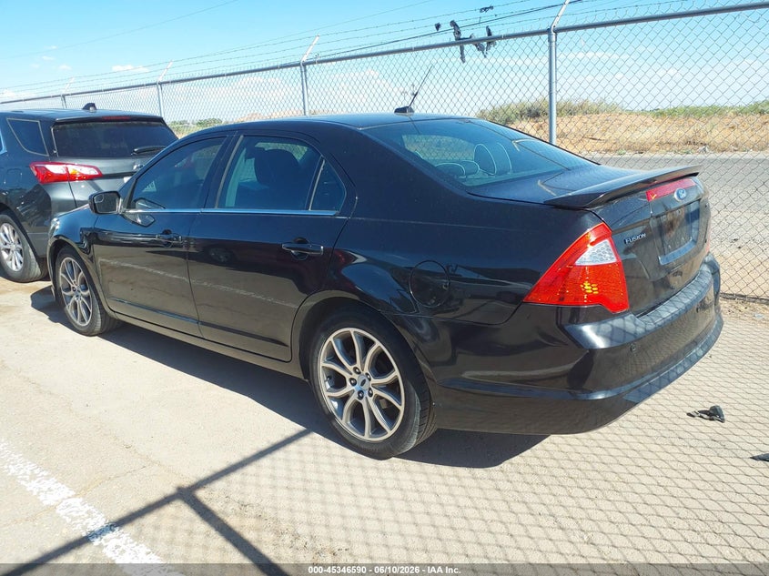 Vin: 3fahp0ha7br165791, lot: 45844537, ford fusion se 20113