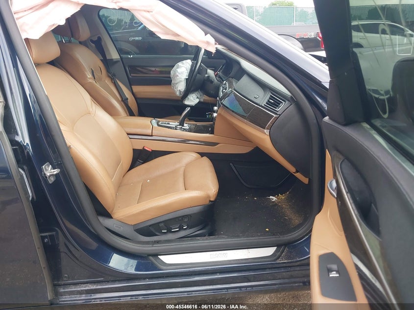BMW 750 2012 VIN WBAKC6C58CC396978