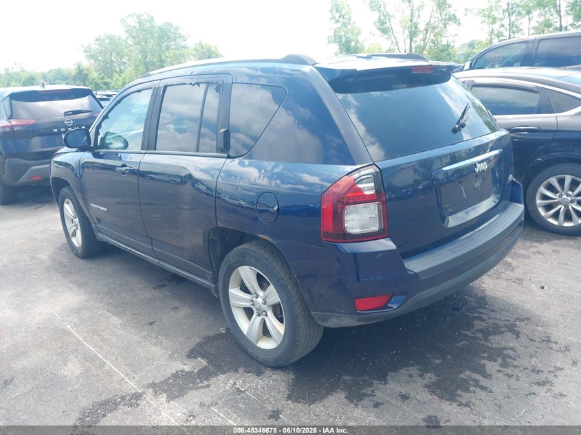 Vin: 1c4njceb9ed660052, lot: 45844626, jeep compass latitude 20143