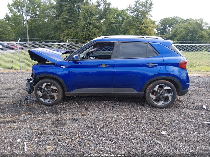 2023 Hyundai Venue Sel VIN: KMHRC8A35PU266084 Lot: 45346686