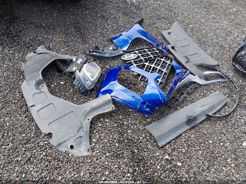 2023 Hyundai Venue Sel VIN: KMHRC8A35PU266084 Lot: 45346686