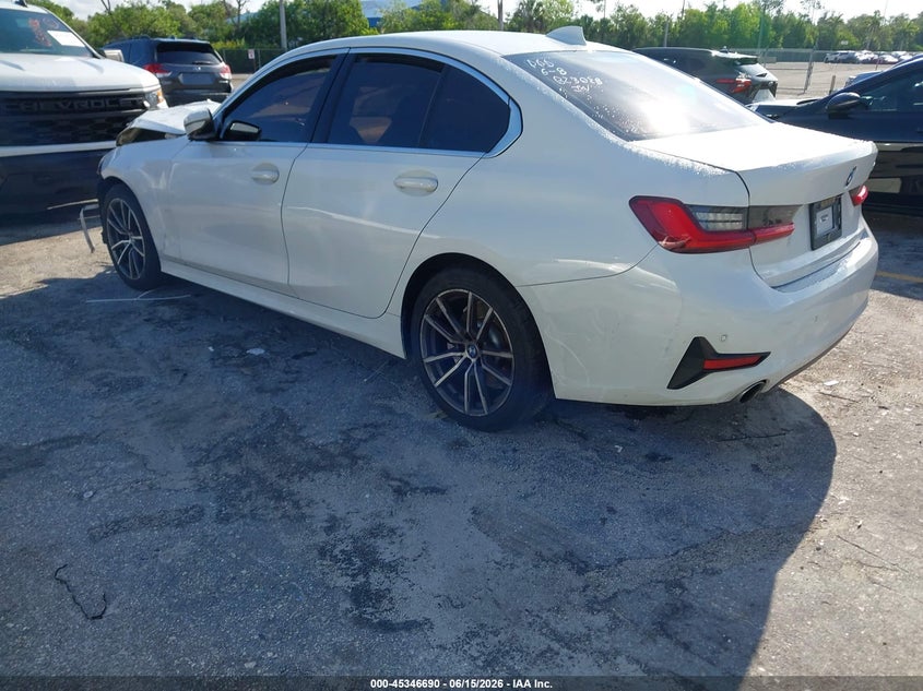 Vin: 3mw5r1j00l8b23028, lot: 45844637, bmw 330i 20203
