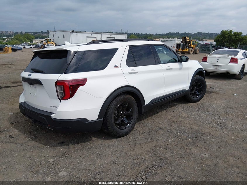 Vin: 1fmsk8jh8pgc28542, lot: 45844643, ford explorer timberline 20234