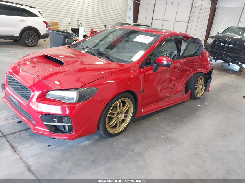 Vin: jf1va1n66g8821739, lot: 45844645, subaru wrx limited 20162