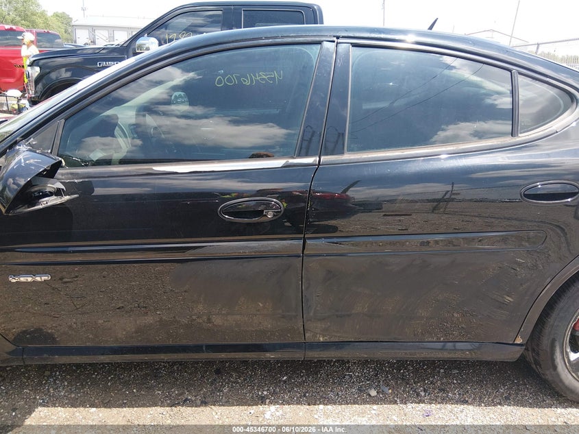 2008 Pontiac Grand Prix Gxp VIN: 2G2WC55CX81172963 Lot: 45346700