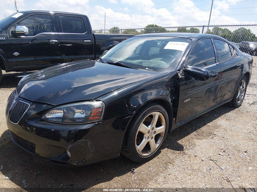 2008 Pontiac Grand Prix Gxp VIN: 2G2WC55CX81172963 Lot: 45346700