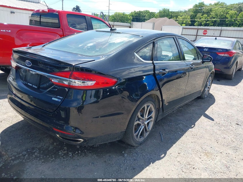 2017 FORD FUSION auction photo 4
