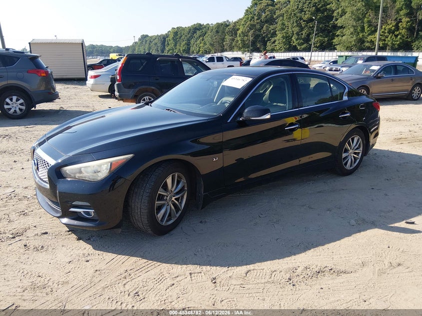2014 Infiniti Q50 Premium JN1BV7AP5EM681113 photo 1