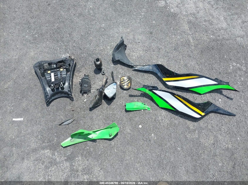 2025 Kawasaki Zx636 K VIN: JKBZXJK17SA011241 Lot: 45346790