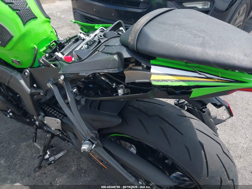 2025 Kawasaki Zx636 K VIN: JKBZXJK17SA011241 Lot: 45346790