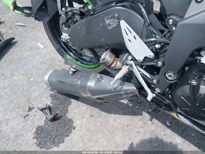 2025 Kawasaki Zx636 K VIN: JKBZXJK17SA011241 Lot: 45346790