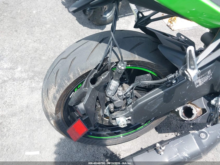 2025 Kawasaki Zx636 K VIN: JKBZXJK17SA011241 Lot: 45346790