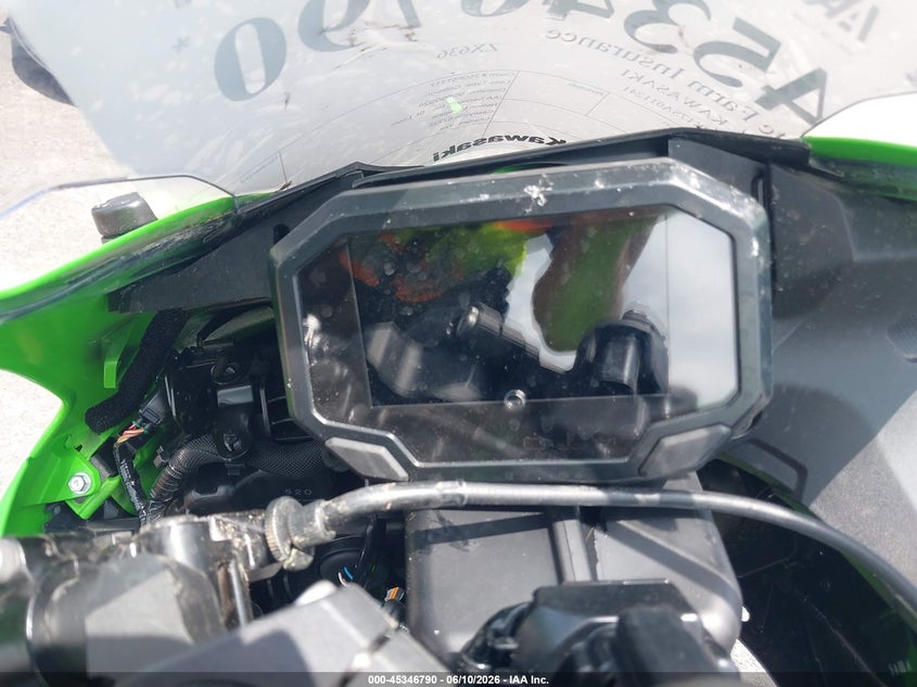 2025 Kawasaki Zx636 K VIN: JKBZXJK17SA011241 Lot: 45346790