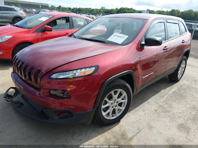 2017 Jeep Cherokee Sport 4x4 1C4PJMAB5HD230138 photo 1