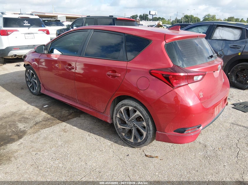 Vin: jtnkarjexjj567957, lot: 45844839, toyota corolla im 20183