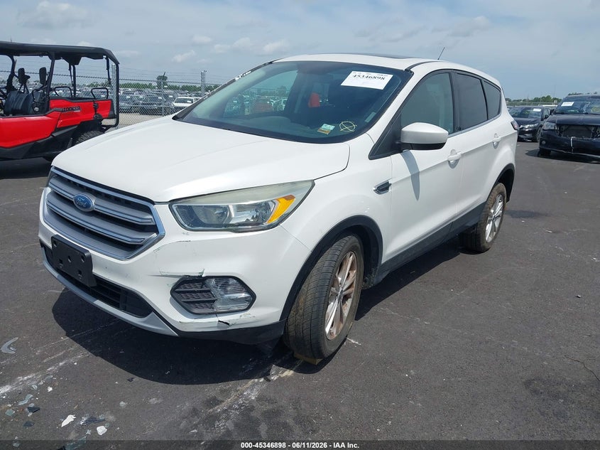 Vin: 1fmcu0g93hud93367, lot: 45844845, ford escape se 20172