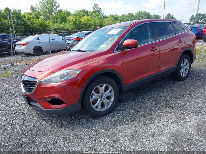 2014 Mazda Cx-9 Touring JM3TB3CV1E0445670 photo 1