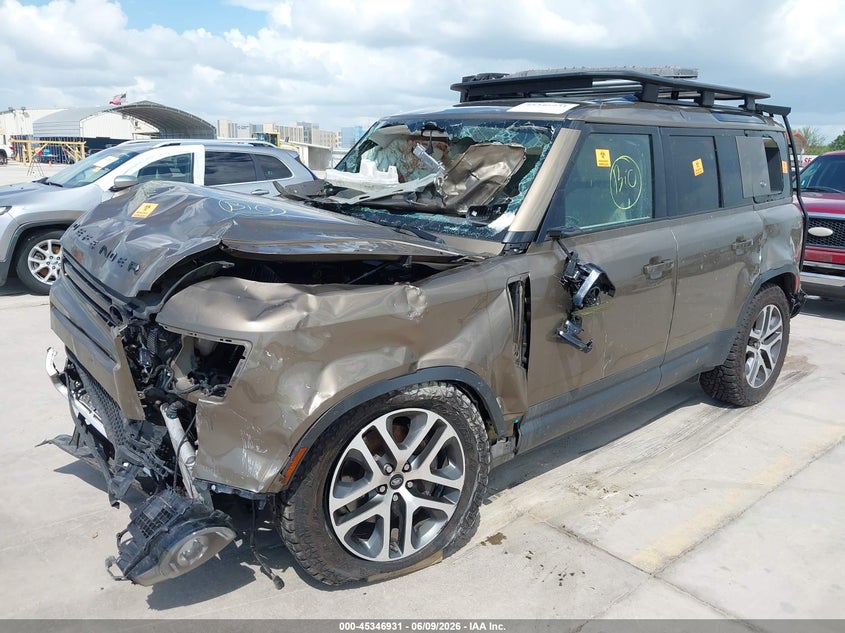 2022 Land Rover Defender 110 Se VIN: SALEP7RU6N2071501 Lot: 45346931