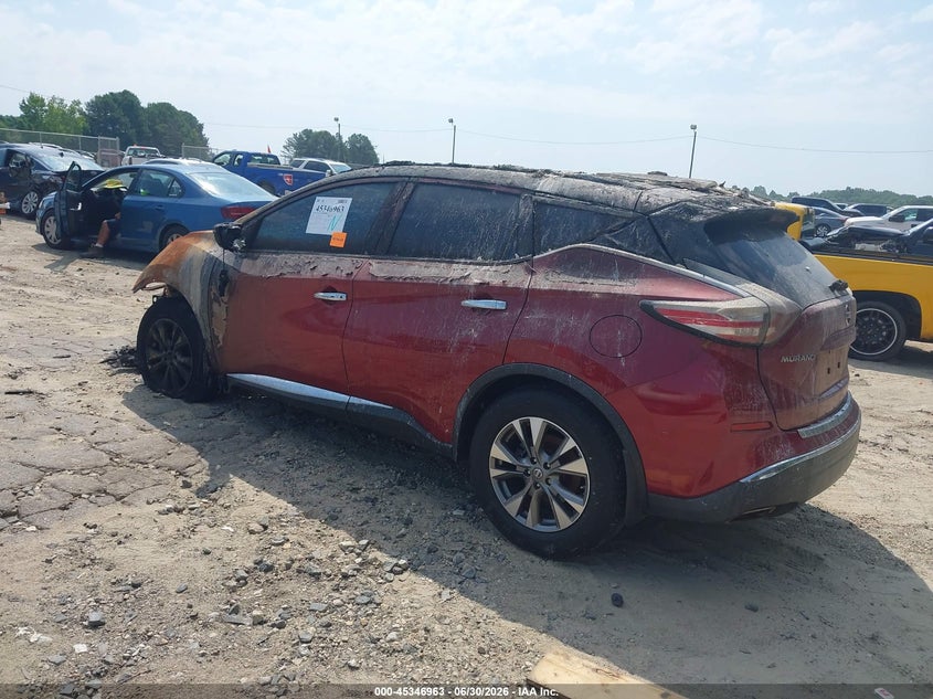 NISSAN MURANO 2017 VIN 5N1AZ2MG5HN194905