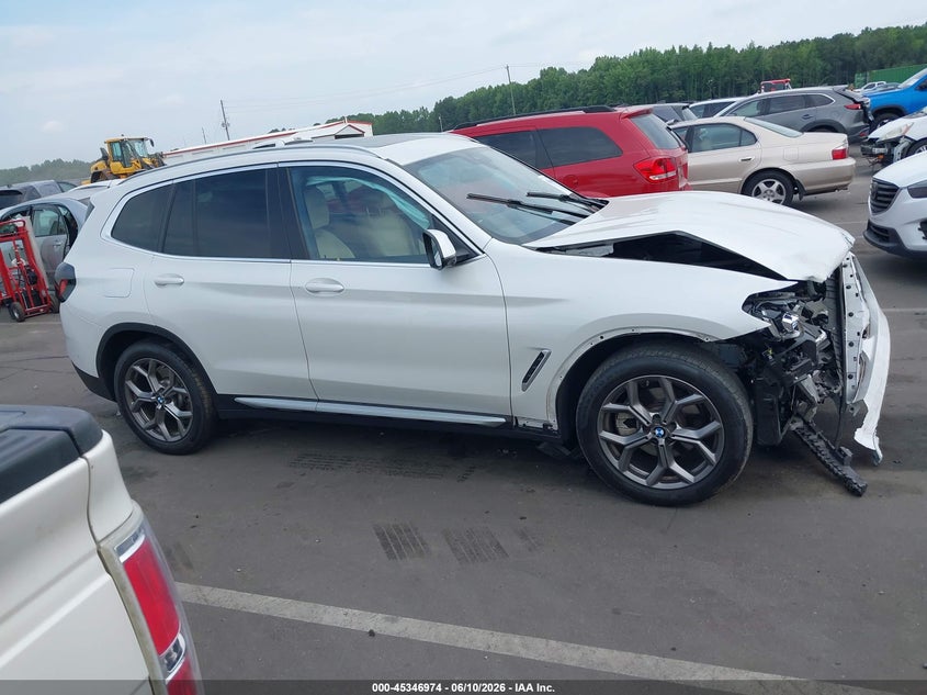 2024 BMW X3 xDrive30I VIN: WBX57DP07RN276838 Lot: 45346974