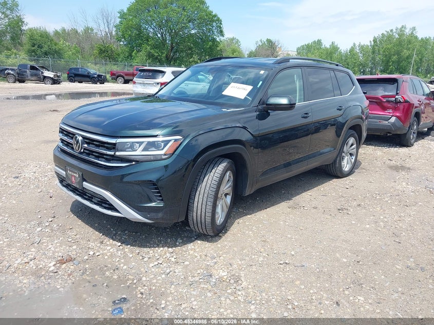 2021 Volkswagen Atlas 3.6l V6 Se W/Technology 1V2HR2CA3MC501668 photo 1
