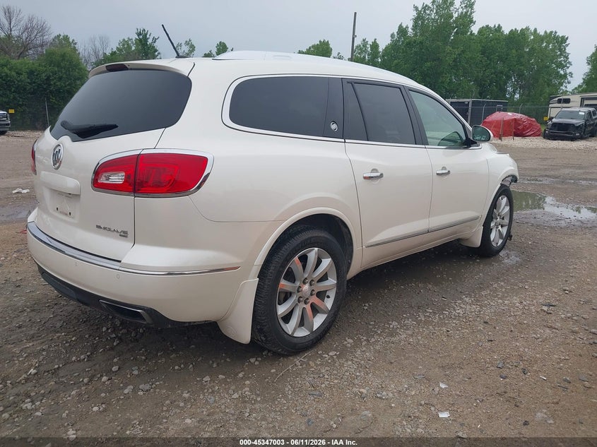 Vin: 5gakvckd2fj172207, lot: 45844950, buick enclave premium 20154