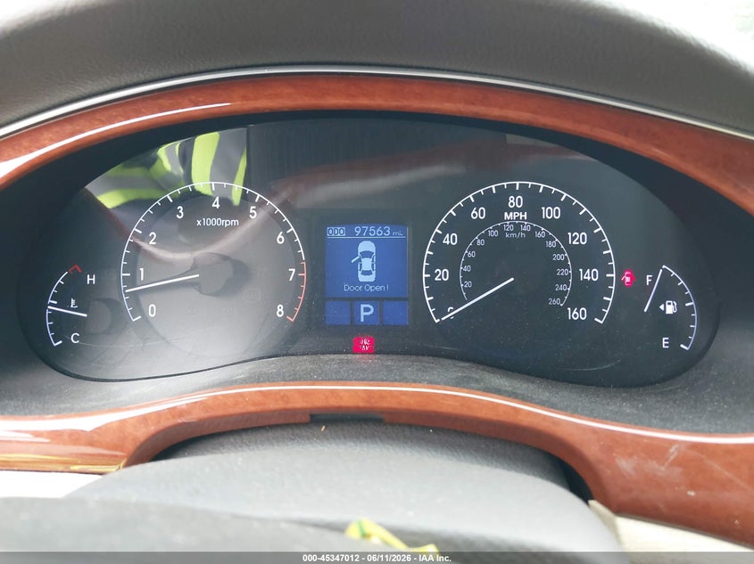 2013 Hyundai Genesis 3.8 VIN: KMHGC4DD3DU222598 Lot: 45347012