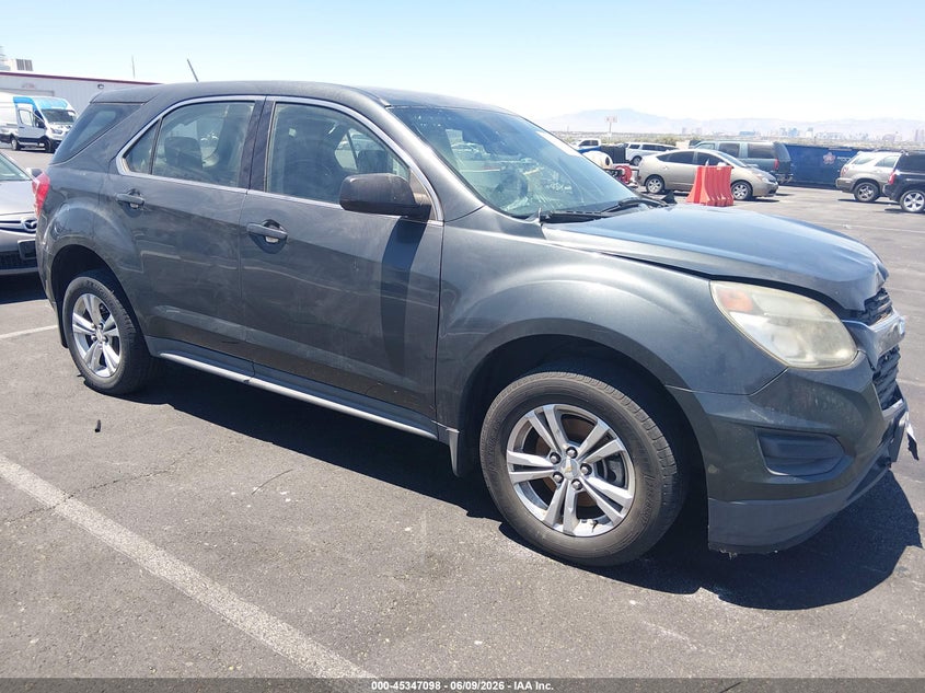 Vin: 2gnalbek3h1554190, lot: 45845045, chevrolet equinox ls 2017 img_1