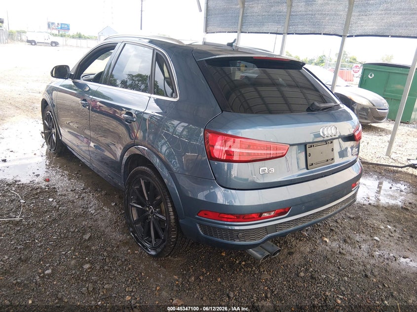 Vin: wa1jccfs0jr027017, lot: 45845047, audi q3 2.0t premium/2.0t sport premium 20183
