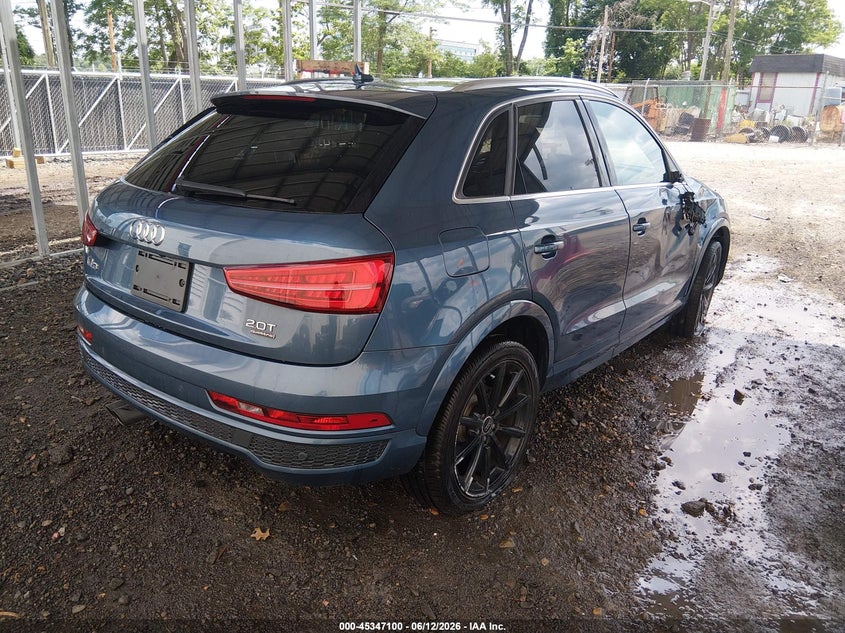 Vin: wa1jccfs0jr027017, lot: 45845047, audi q3 2.0t premium/2.0t sport premium 20184