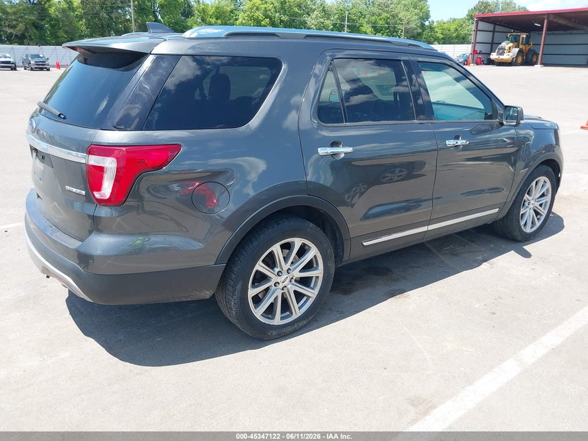 Vin: 1fm5k7f87ggc25552, lot: 45845069, ford explorer limited 20164